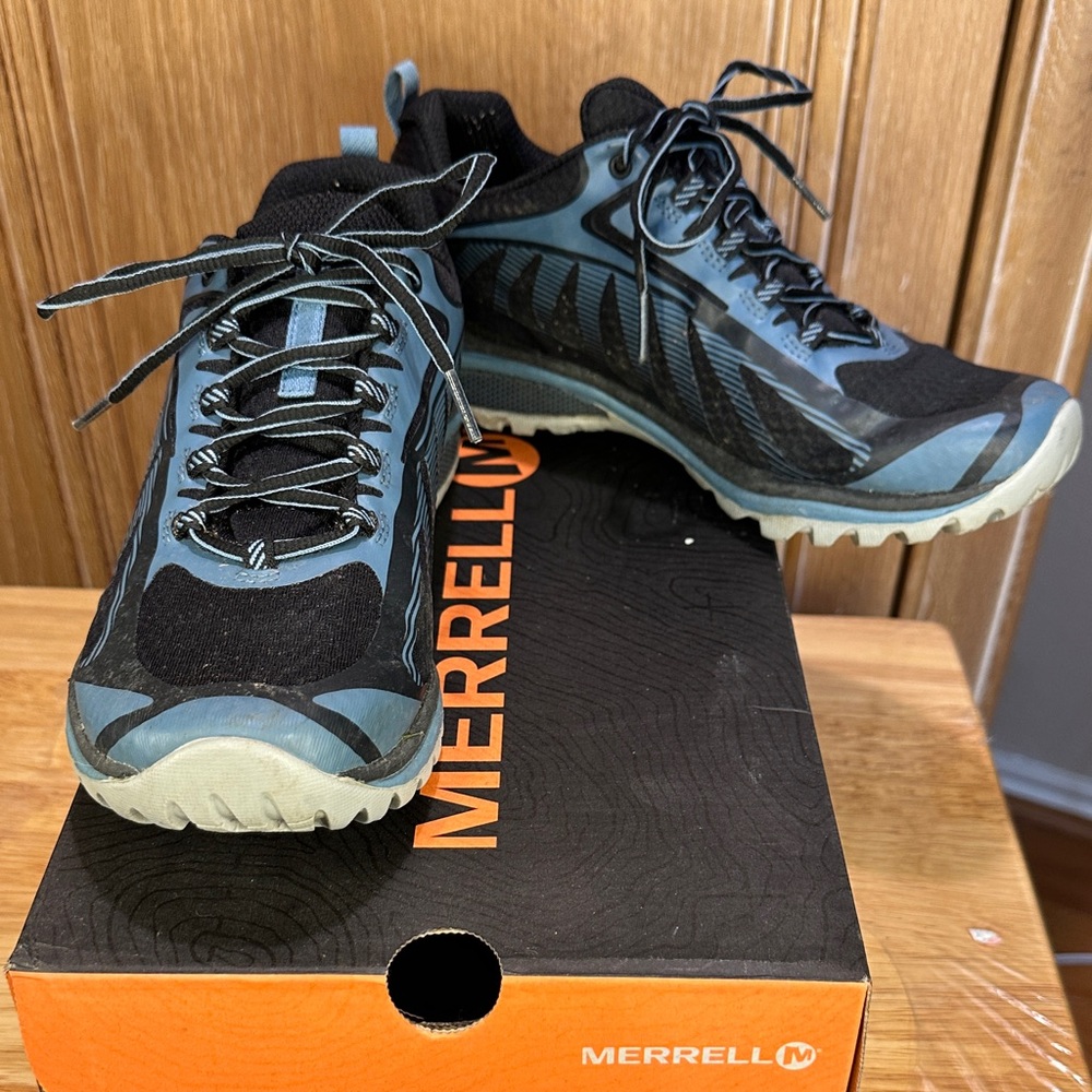Merrell Siren Edge 3 Black Bluestone Athletic Shoes